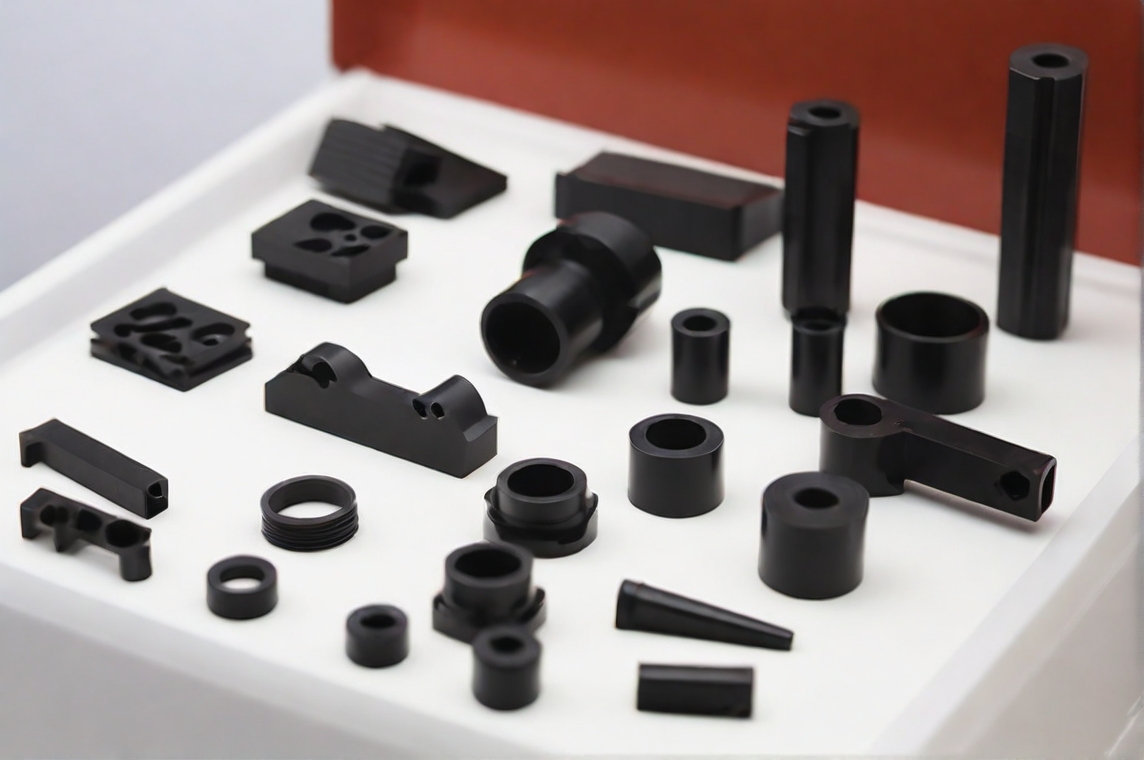 Popular thermoplastic Acrylonitrile Butadiene Styrene (ABS) is renowned for its strength, resistance to impact, and ease of machining. It is extensively utilized in consumer products, prototypes, and vehicle parts.