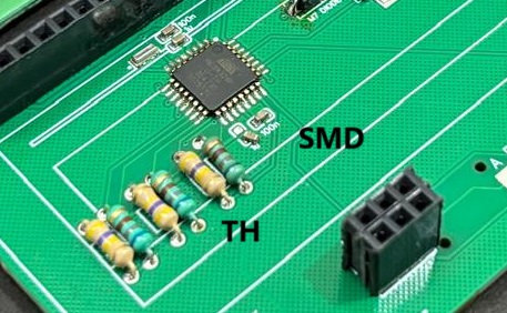 SMT and Through Hole Components