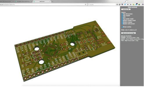 Mayhew Labs' 3D Gerber Viewer