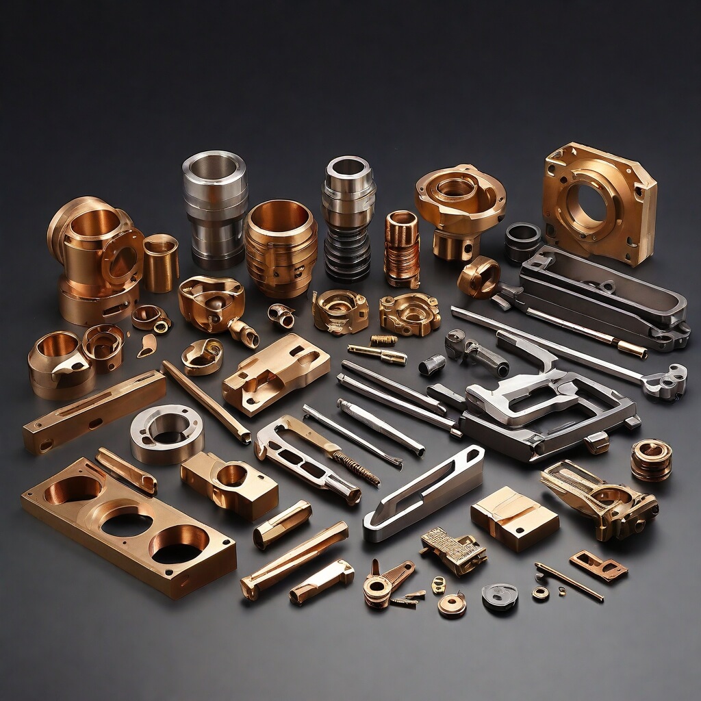 JLC3DP CNC material selection, metals, plastics, and coppers