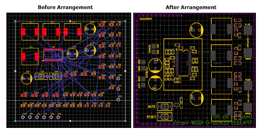 components arrangement in pcb