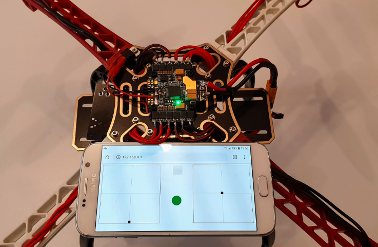 Drone using ESP32