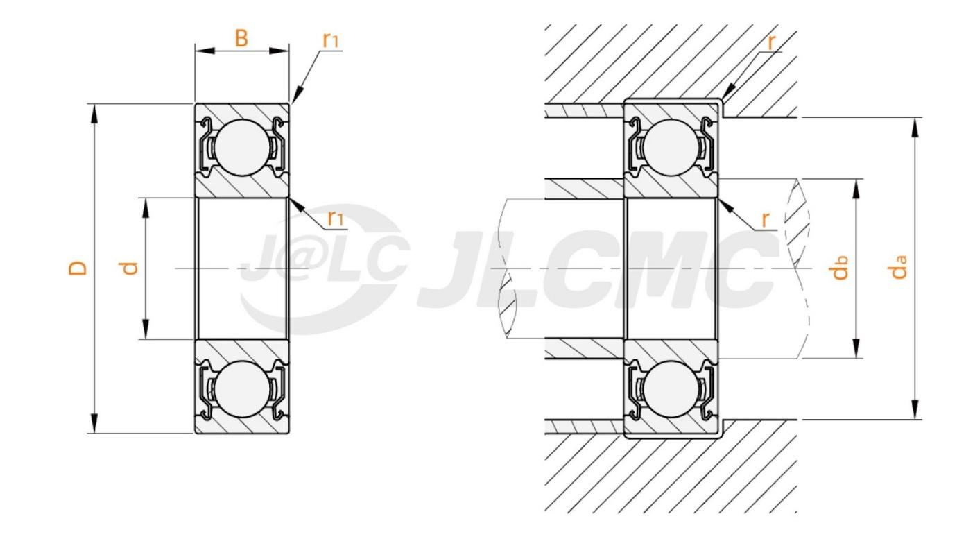 Ball Bearing Structure Diagram