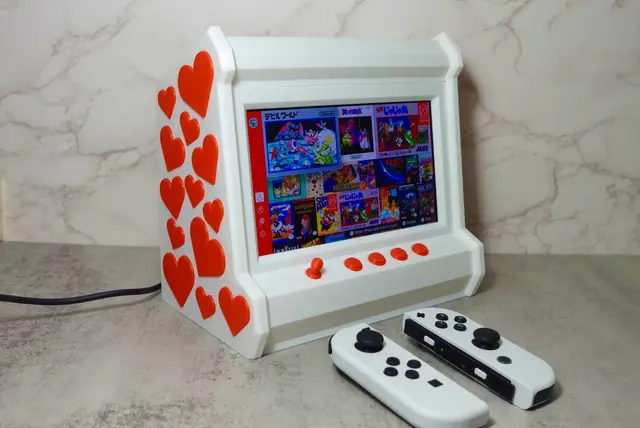 Nintendo Switch Retro Arcade Display *Valentine's Day Edition*