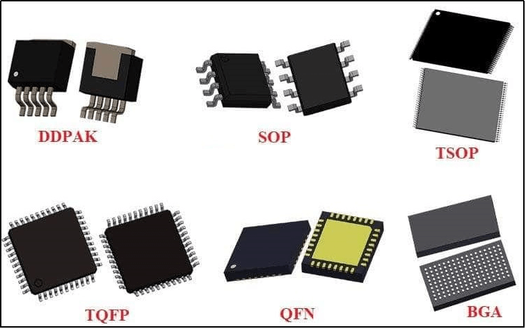 Types of Package for Integrated Circuit (IC)