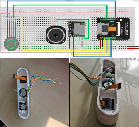 ESP32 video doorbell using ESPCAM, Relay module and electric lock