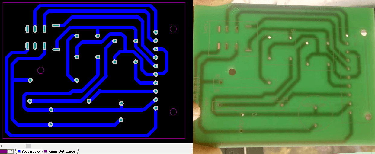 mirroring effect of pcb design