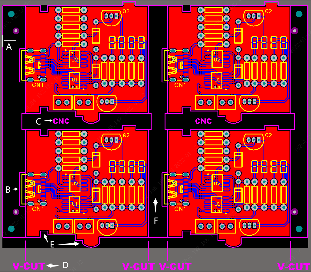 vcut panel