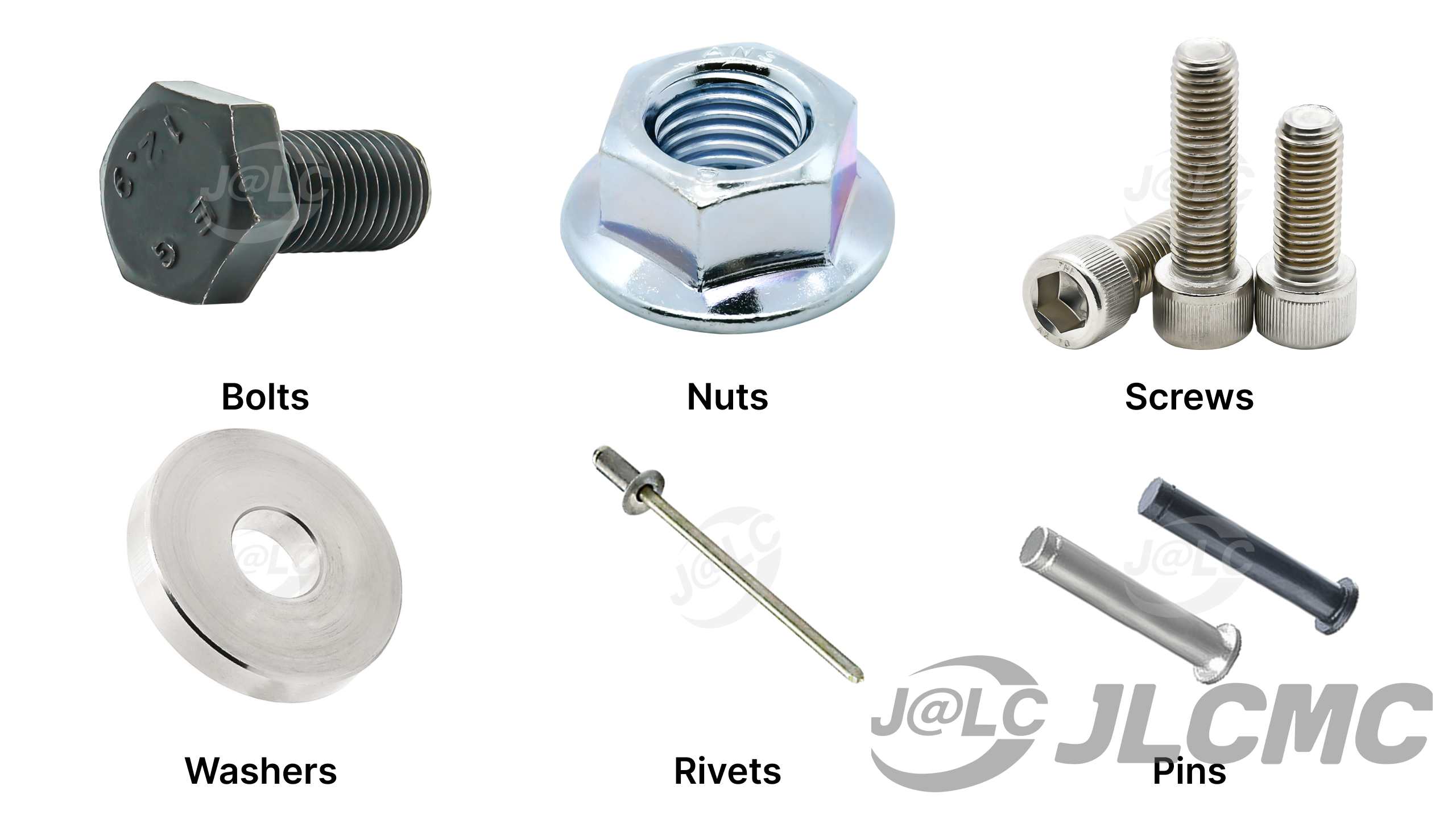 Some of JLCMC's popular fasteners