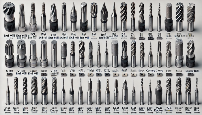 pcb milling bits