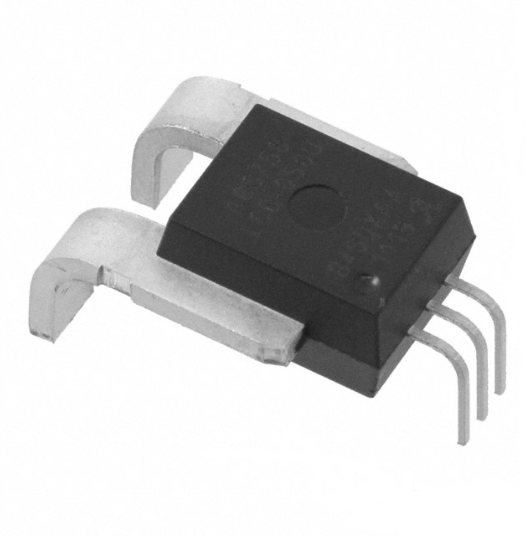 Black rectangular MOSFET device