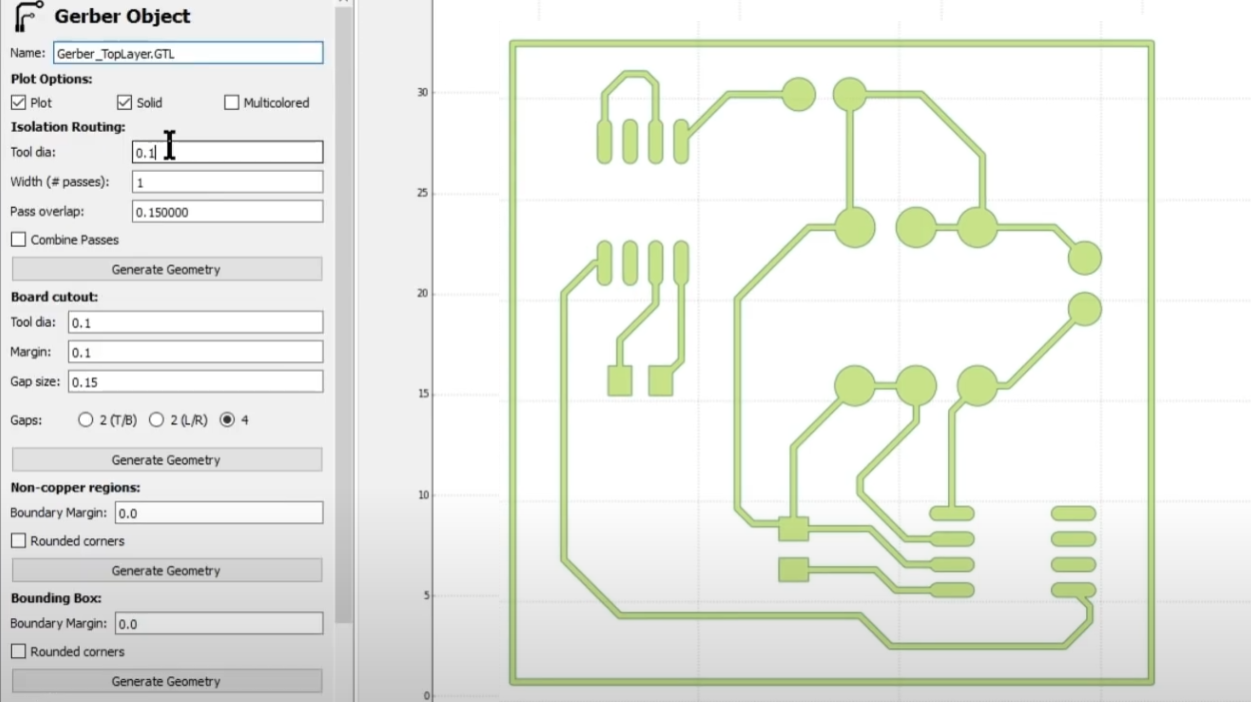 GCODE for PCB