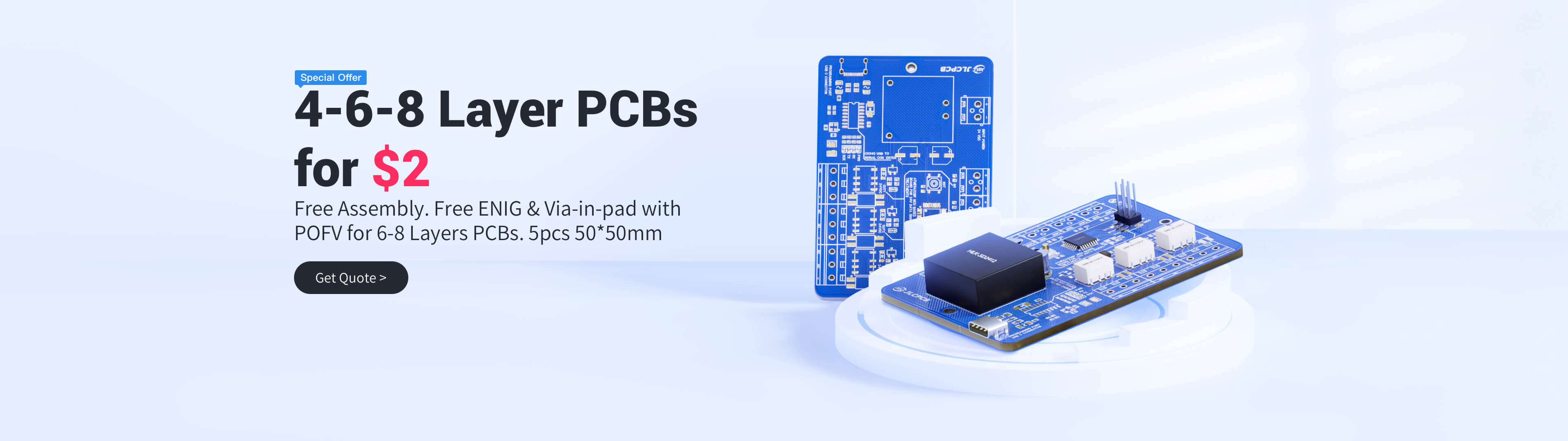 PCB Prototype & PCB Fabrication Manufacturer - JLCPCB