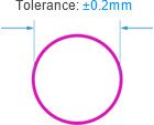 PCB Capability - Hole size Tolerance (Non-Plated)
